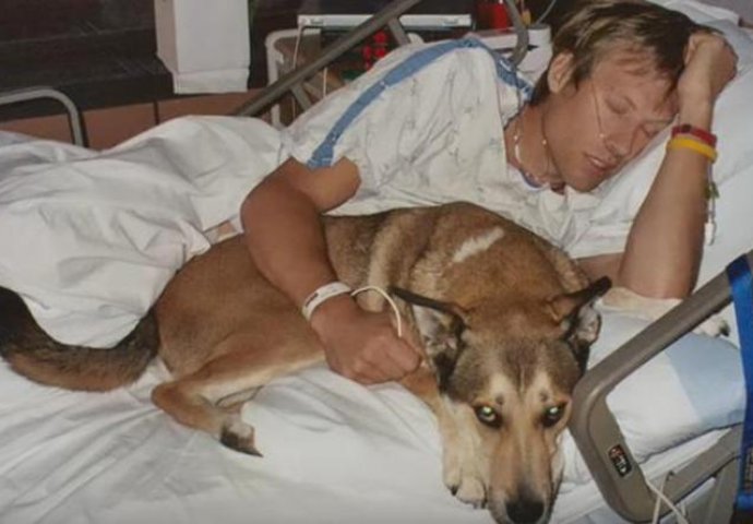 Vlasnik se borio za život, a ono što je njegov pas uradio slomit će vam srce! (VIDEO) 