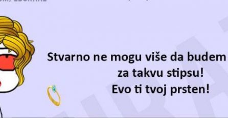 Zumri je više prekipjelo, te je odlučila da napusti buraza