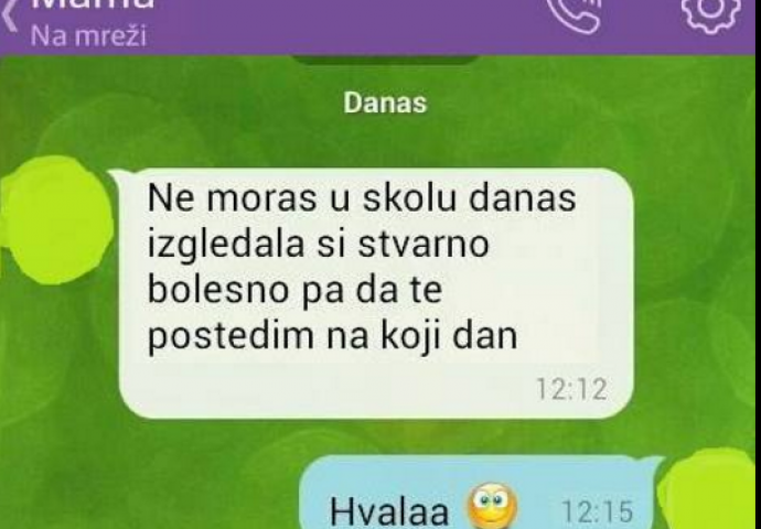 Ono kad su ti mama i razrednica najbolje prijateljice