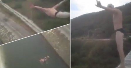'Nenade, ne radi to': Crnogorac skočio sa visine od 13 metara u vodu od 70 centimetara dubine (VIDEO) 