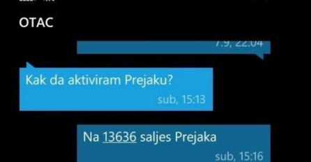  Nadamo se da je tata uspio aktivirat opciju