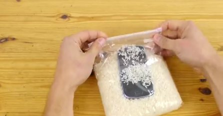 Stavio je mobitel u kesu riže, ovaj trik će vas posebno oduševiti (VIDEO)
