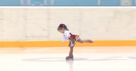 Ona nema ni tri godine, ali kad pogledate njene vještine na ledu oduševit ćete se! (VIDEO) 