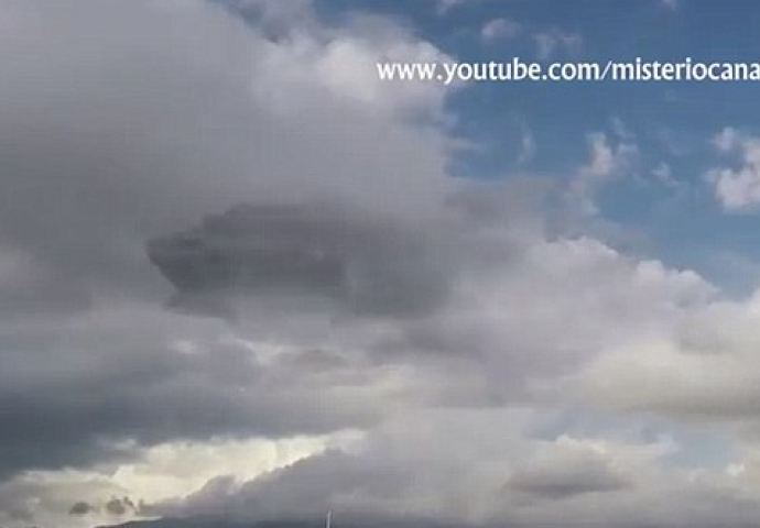 Misterija koju niko ne može odgonetnuti: Da li se to nepoznat objekat krije iza oblaka (VIDEO)