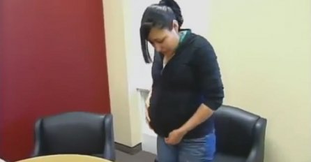 Svima u školi je govorila da je trudna 7 mjeseci, a onda je otkopčala svoju duksericu (VIDEO)