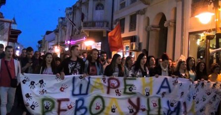 Protest "Šarene revolucije" u Skoplju 