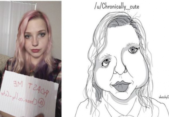 Ljudi mu šalju svoje slike a on od njih pravi brutalno smiješne karikature (FOTO)