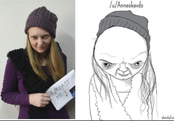 Ljudi mu šalju svoje slike a on od njih pravi brutalno smiješne karikature (FOTO)