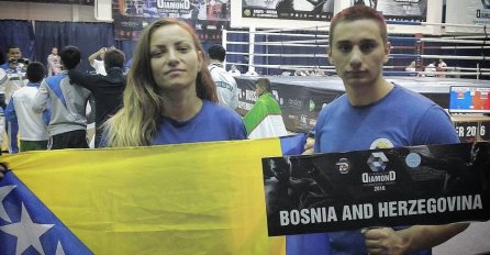 Veliki uspjeh bh. kickboksera: Merimi Bašić zlato, Adnanu Haliloviću bronza