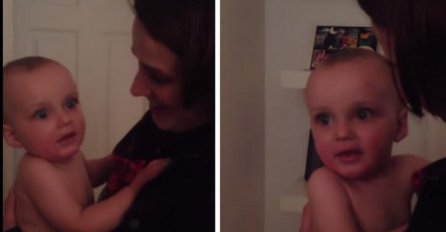 Beba je po prvi put vidjela sestru blizankinju svoje majke, njena reakcija je nasmijala milione (VIDEO)