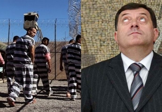 Zatvorenici u Zenici organizovali referendum ko će prvi Miloradu Dodiku da skine mrak sa očiju
