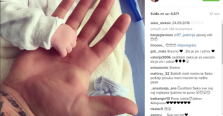 Evo kako Seka Aleksić izgleda nakon porođaja (FOTO)