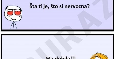 Zumra je malo nervozna, ali Buraz je tu da komentar da