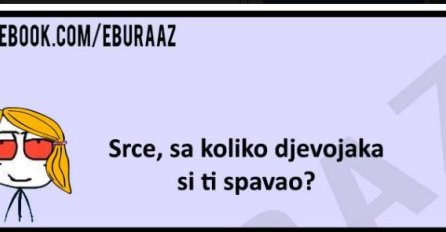 Evo sa koliko je djevojaka Buraz spavao 