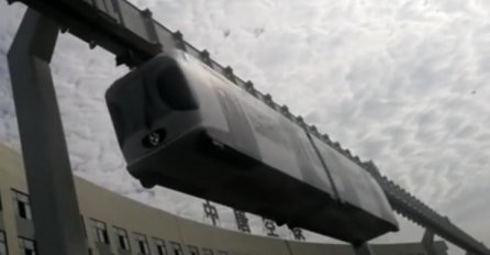 Kina najavila revoluciju u saobraćaju - uvode viseću željeznicu (VIDEO)