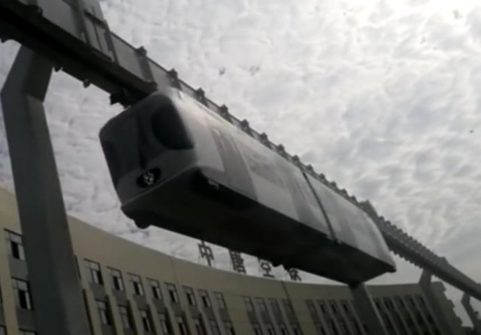 Kina najavila revoluciju u saobraćaju - uvode viseću željeznicu (VIDEO)