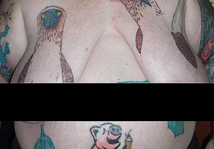 Šta reći?! Ove tetovaže na grudima će vas potpuno ostaviti bez teksta