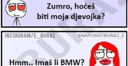 Zumru zanima samo BMW