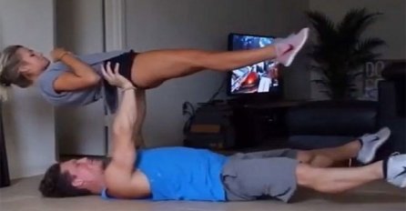Ovaj par će vas očarati: Najluđi trening koji ste ikad vidjeli (VIDEO) 