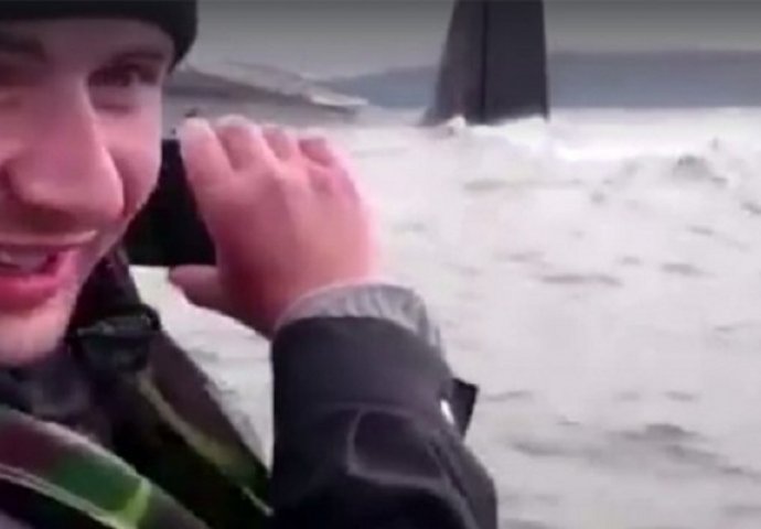 Samo u Rusiji: Otišli su da pecaju, a onda je izronila nuklearna podmornica (VIDEO)
