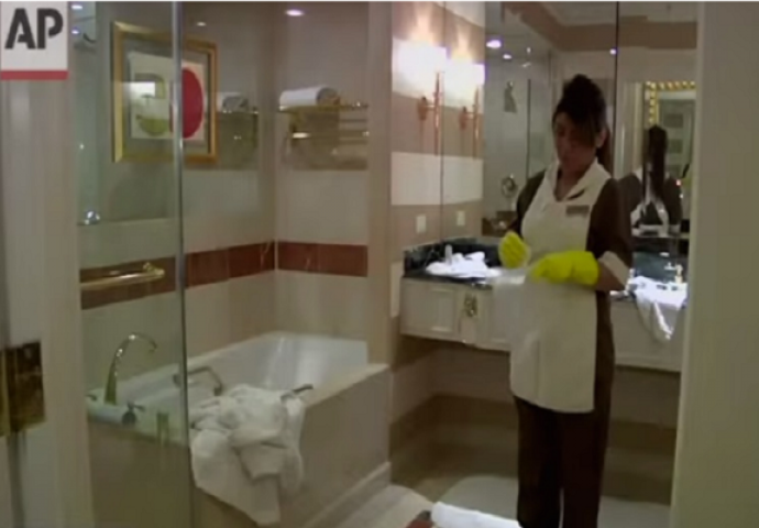 Ova čistačica je uzela korišteni sapun iz hotela, ono što je zatim uradila je fantastično (VIDEO)
