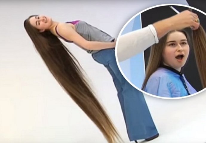  Nikada nije imala šiške, niti uvila kosu: Ova djevojka se prvi put ošišala nakon 16 godina!
