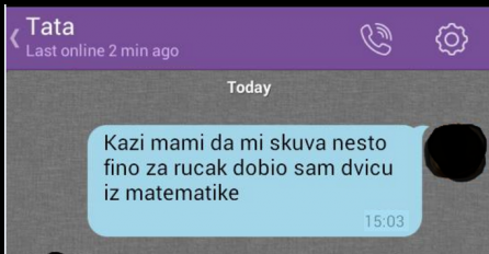 Označite nekog ko slavi prolazak matematike uz bocu vina