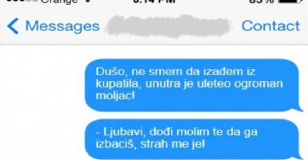 Muž je uspio jednom porukom da isprepada ženu 