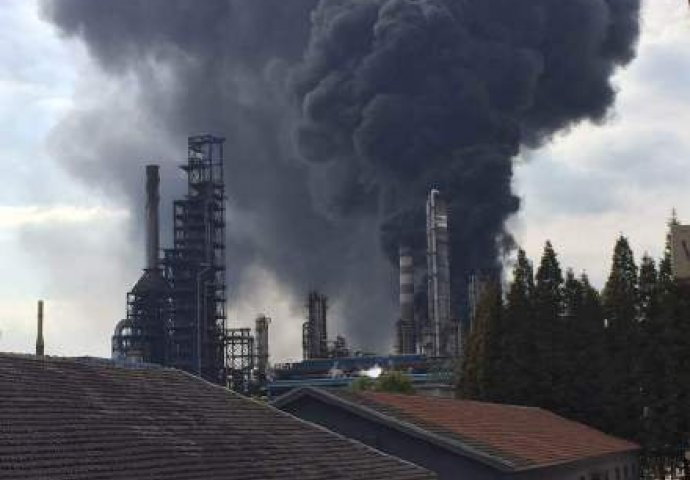 Ekološka katastrofa: Eksplodirala rafinerija nafte u Kini