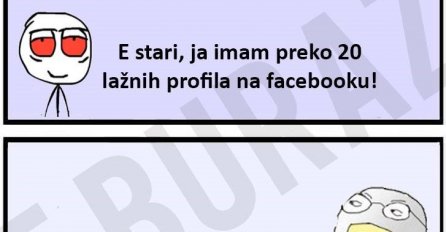 Buraz ima preko 20 lažnih profila na Facebooku