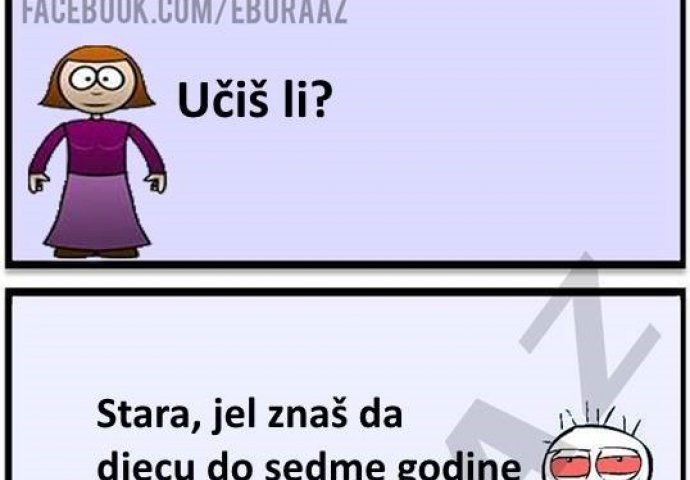 Buraz mora mami objasniti neke stvari