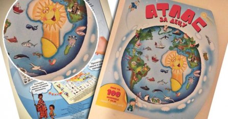 Degutantno: U Atlasu za djecu,  Afriku nacrtali u obliku p.....?!