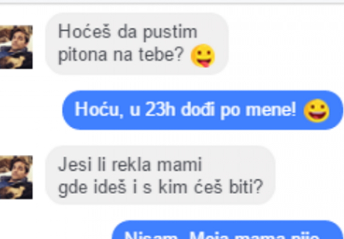 Mama nije znatiželjna, ali ima neko ko jeste