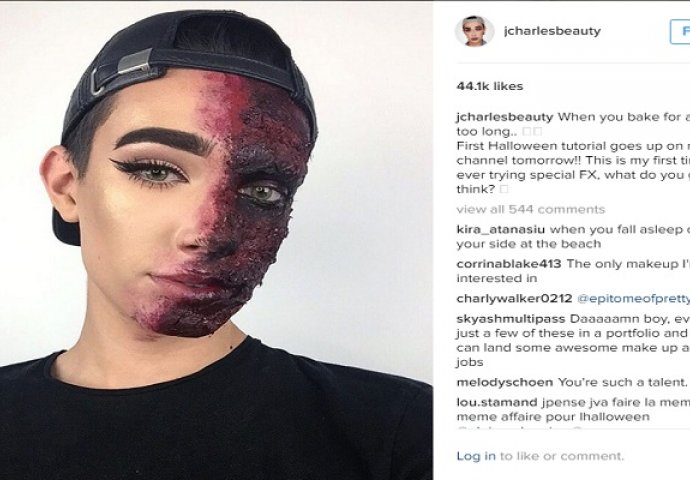  Momak od 17 godina osvojio Instagram: Šminka se bolje od svake djevojke!