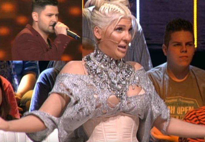 Jelena Karleuša napala kandidata iz BiH: Zgodna plavuša ispred tebe, a ti nisi na vrijeme uletio (VIDEO)