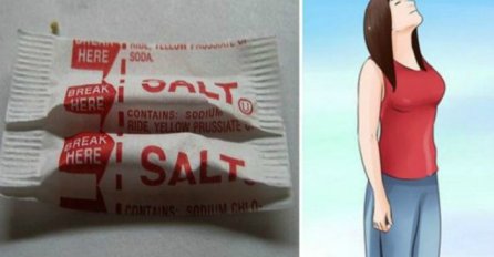 Ovo je razlog zašto biste uvijek trebali imati paketić soli u džepu!