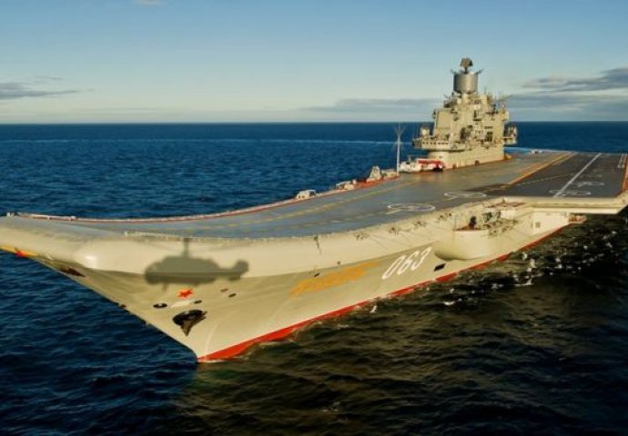 Ruska flota snimljena na putu za istočni Mediteran