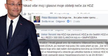 Bijesni HDZ-ovci potpuno podivljali zbog Hasanbegovića: 'Plenković je smeće, treba ga zatući'