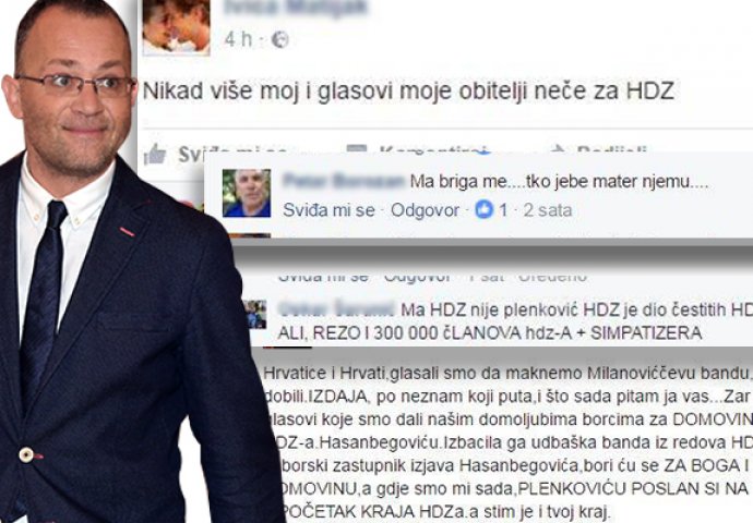 Bijesni HDZ-ovci potpuno podivljali zbog Hasanbegovića: 'Plenković je smeće, treba ga zatući'