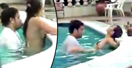 Usred bijela dana: Imali su žestoku akciju u bazenu, kupači u nevjerici posmatrali kako mijenjaju poze! (VIDEO)