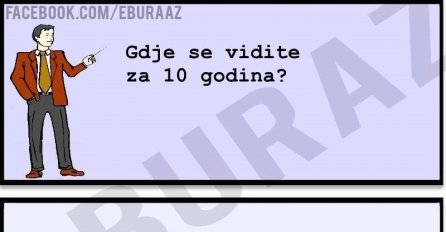 Buraz zna gdje će biti za 10 godina