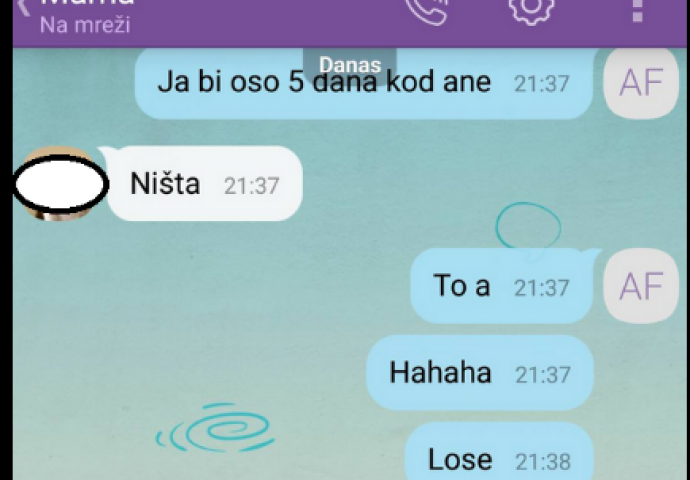   Mama ne razumije današnju modu