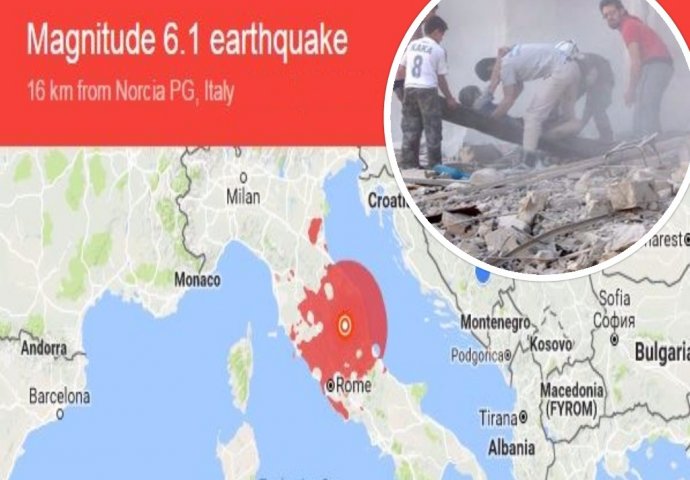 Tri nova zemljotresa u Italiji: Čitava naselja uništena, više povrijeđenih, jedna osoba mrtva [VIDEO]