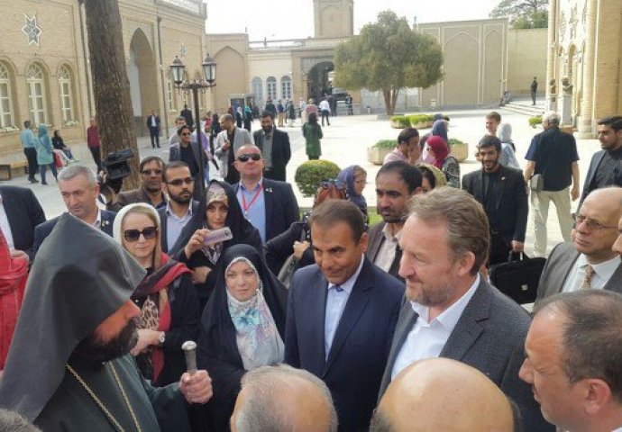 Sebija i Bakir Izetbegović tokom zvanične posjete Iranu posjetili Isfahan
