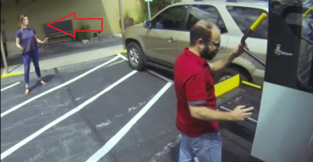 Parkirala je svoj automobil na mjestu za invalide, a onda joj ovaj vozač kamiona očitao lekciju (VIDEO)