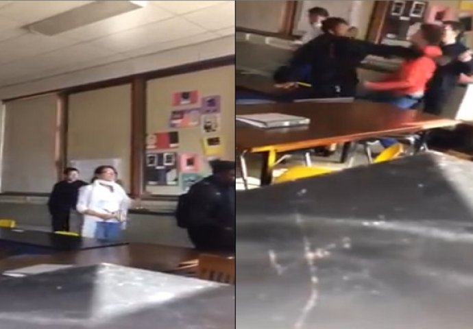 Mangupisao se u školi udarivši učiteljicu pa mu je drug iz razreda izbio zube (VIDEO)