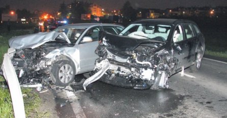 Četiri osobe povrijeđene u saobraćajnoj nesreći