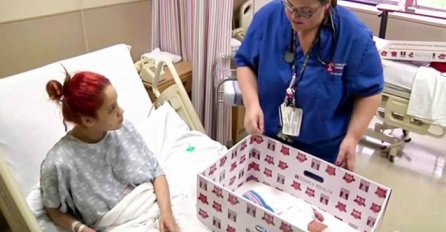 Nakon porođaja donijela joj je bebu u kutiji! Ta praksa ima posebno značenje, a evo koje! (VIDEO)