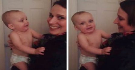 Ova beba je prvi put vidjela sestru blizankinju svoje majke, njena reakcija je nasmijala milione (VIDEO)