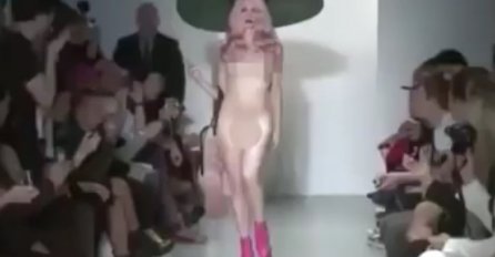 Sjajan outfit: Manekenka prošetala pistom potpuno gola, publika nije mogla vjerovati svojim očima! (VIDEO)